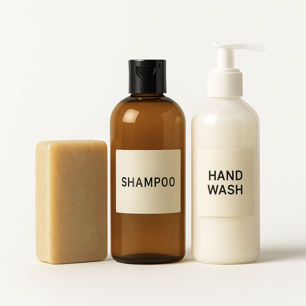 Bath & Body Essentials Set – Soap, Shampoo & Handwash (3-Pack)
