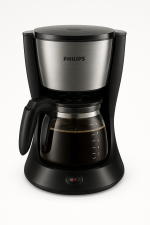 Philips Daily Collection Drip Coffee Maker – 1.2L, Black