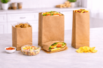 Brown Kraft Snack Paper Bag - Image 3