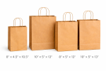 Takeaway Brown Bags with Handles - Image 5