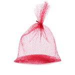 15" Red Net Bags – Durable Non-Woven Mesh Produce Bags for Fruits & Vegetables - Image 3