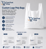 Custom Logo Poly Bags - Image 3